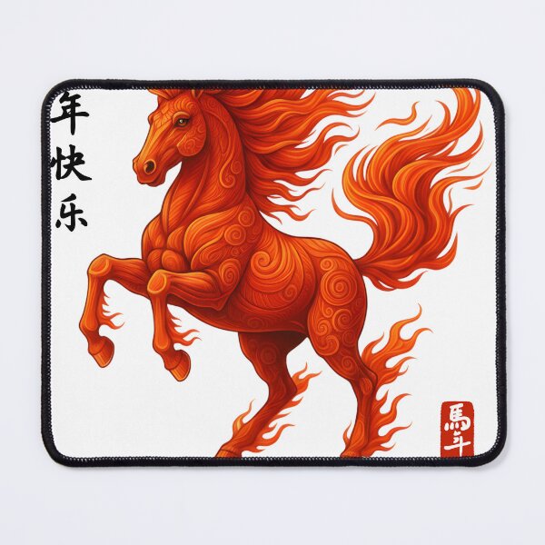 Item preview, Year of the Horse 2026 – Chinese New Year Lunar Festival Artwork designed and sold by Inkvado.