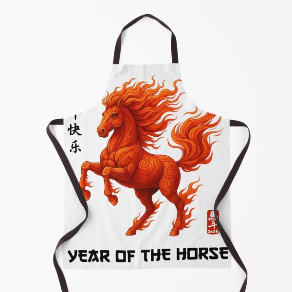 Item preview, Year of the Horse 2026 – Chinese New Year Lunar Festival Artwork designed and sold by Inkvado.