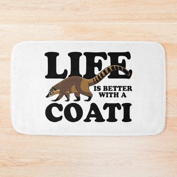 Item preview, Life is better with a coati - cute coati designed and sold by Halfstone.