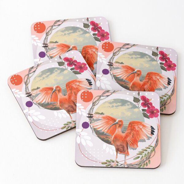 Item preview, Scarlet Ibis designed and sold by Art_By_Wing.