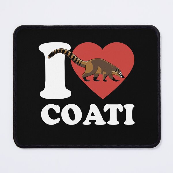 Item preview, I Love Coati - Heart - Favorite animal designed and sold by Halfstone.