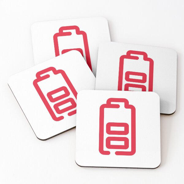 Item preview, Funny Low Battery Design  designed and sold by TheLazyTester.
