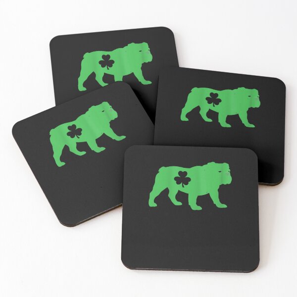 Item preview, Bulldog Shamrock Irish Pride designed and sold by salmzouriart.