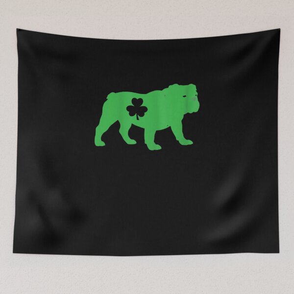Item preview, Bulldog Shamrock Irish Pride designed and sold by salmzouriart.