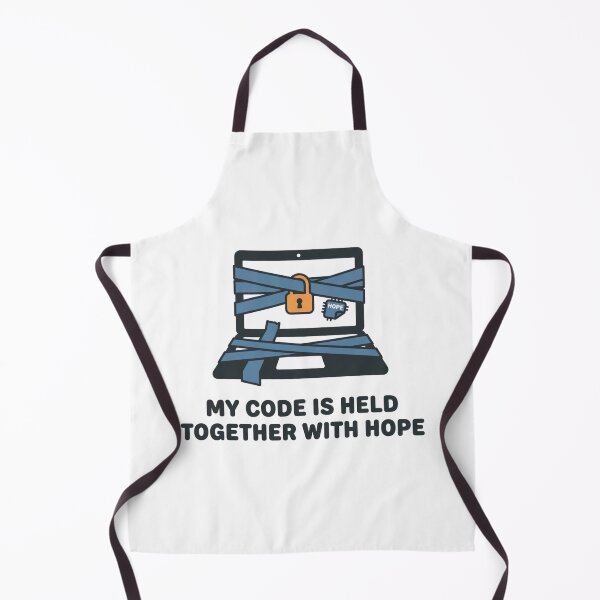Item preview, My Code is Held Together with Hope designed and sold by DuckShip.