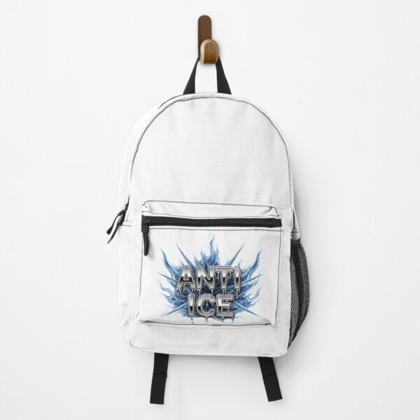 Item preview, Anti Ice - Blue Flames Chrome Metal Design designed and sold by Latikshop.