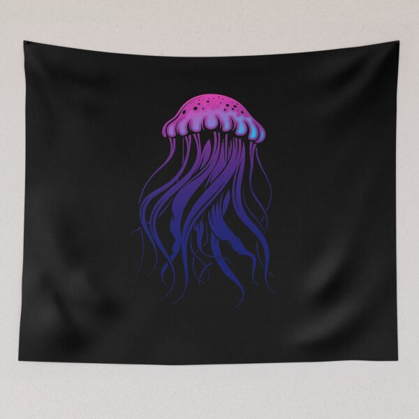 Item preview, Jellyfish with tentacles, sea dweller designed and sold by Halfstone.