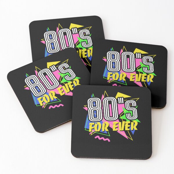Item preview, 80's for ever - 80s - colorful + crazy - retro designed and sold by Halfstone.