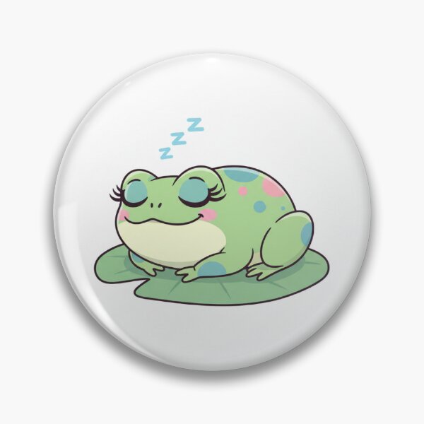 Item preview, Sleeping cute frog  designed and sold by mayatA-rt.