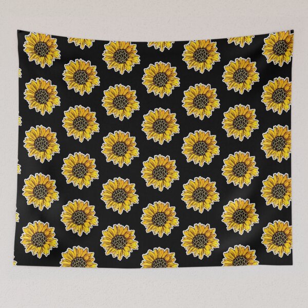 Item preview, Leopard Print Sunflower Floral Aesthetic Botanical Sticker Design designed and sold by Deep-Fold.