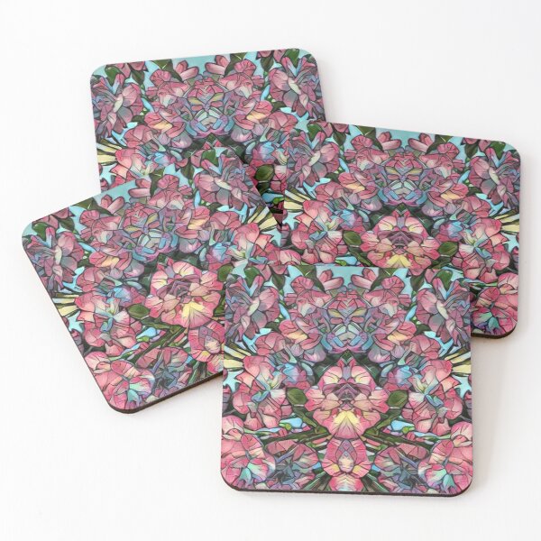 Item preview, Delicate Carnations Abstract Design  designed and sold by oh-bi-me.