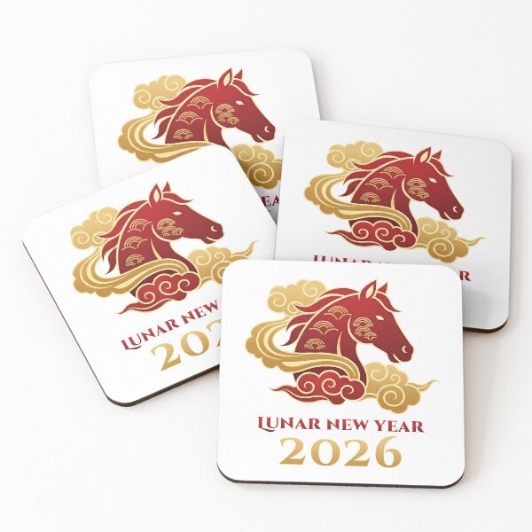 Item preview, Year of the Horse 2026 – Chinese New Year Lunar Festival Artwork designed and sold by Inkvado.