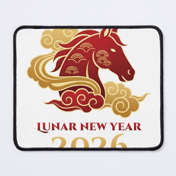 Item preview, Year of the Horse 2026 – Chinese New Year Lunar Festival Artwork designed and sold by Inkvado.