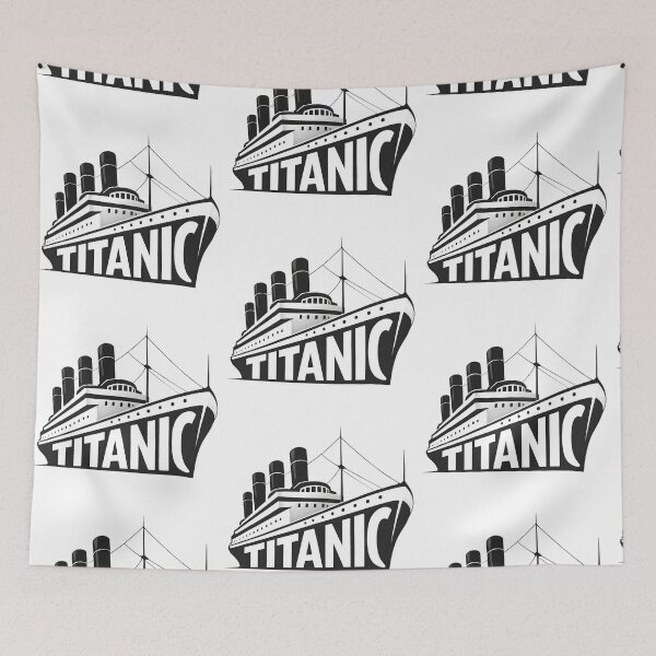 Item preview, Titanic Glory – Vintage Ocean Liner Graphic for History Lovers designed and sold by Psycho-Crazy.