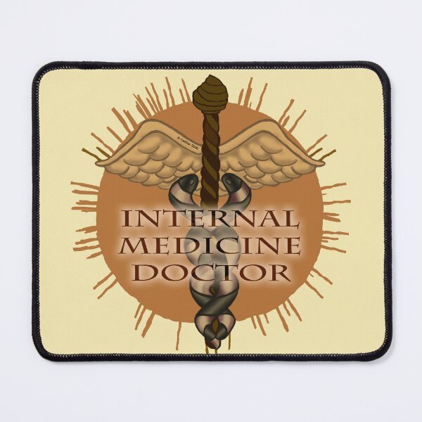 Item preview, Internal Medicine Doctor Caduceus designed and sold by artmuvz.
