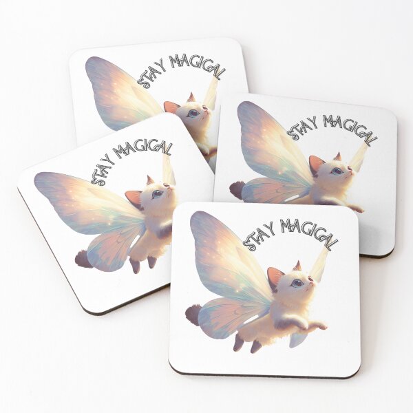 Item preview, Stay Magical Fairy Cat designed and sold by Bymonale.