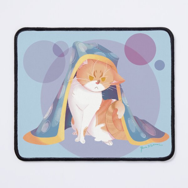 Item preview, Blanket Covered Orange Cat designed and sold by RyukiArtbook.