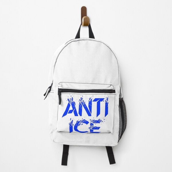 Item preview, Anti Ice - Electric Blue Shattered Crystal Typography designed and sold by Latikshop.