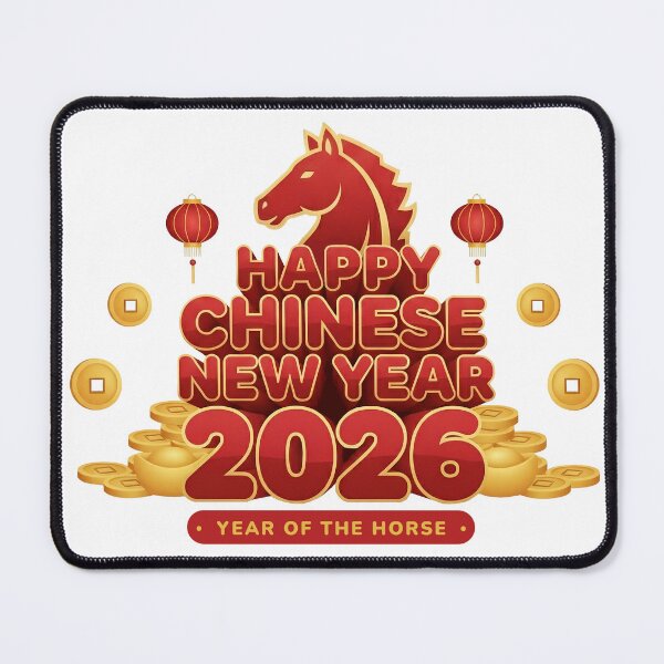 Item preview, Year of the Horse 2026 – Chinese New Year Lunar Festival Artwork designed and sold by Inkvado.