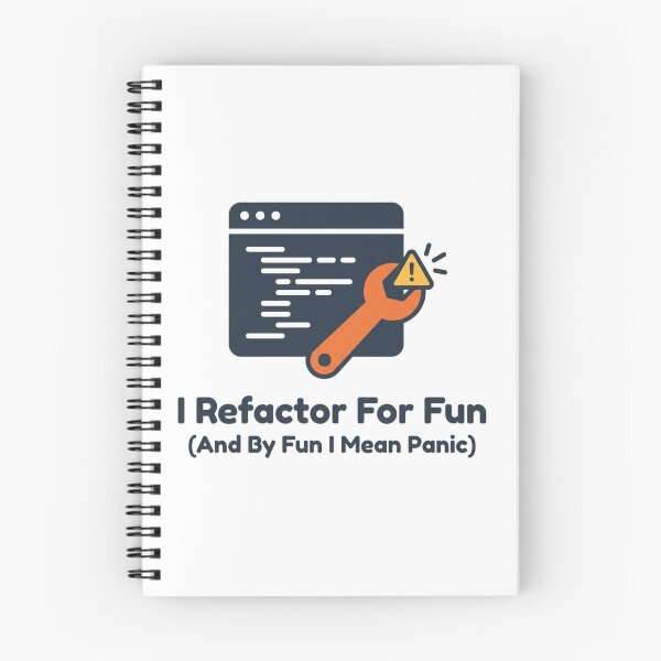 Item preview, Funny Refactoring Code Programming Developer Gift designed and sold by DuckShip.