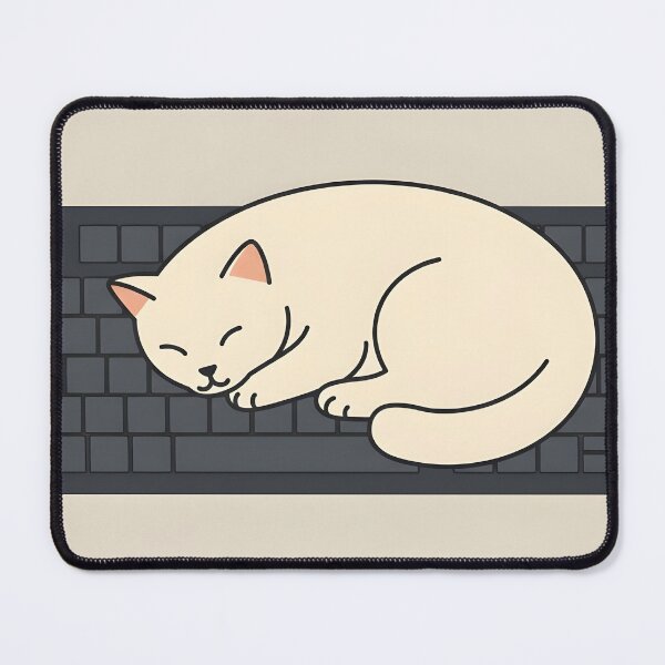 Item preview, Cat on keyboard designed and sold by seller200-200.