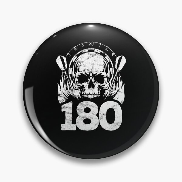 Item preview, Darts - Skull - 180 - Gift designed and sold by Halfstone.