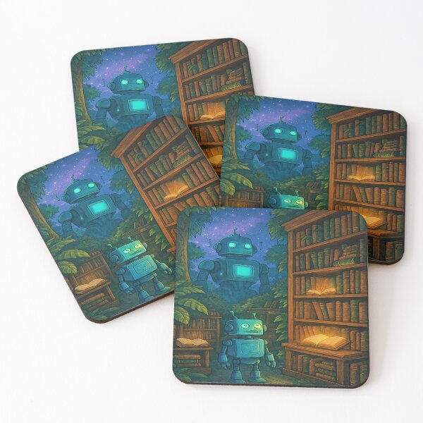 Item preview, Robot Library designed and sold by Ecosetereos.