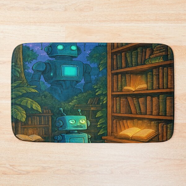 Item preview, Robot Library designed and sold by Ecosetereos.