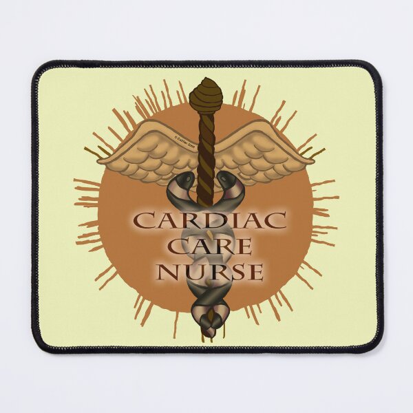Item preview, Cardiac Care Nurse Caduceus designed and sold by artmuvz.