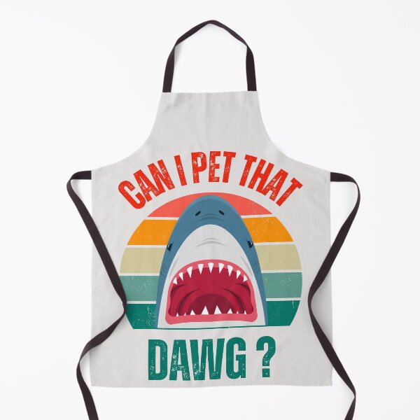 Item preview,   Can I Pet That Dog Funny Design For Animal Lovers Funny Shark designed and sold by erozzz.