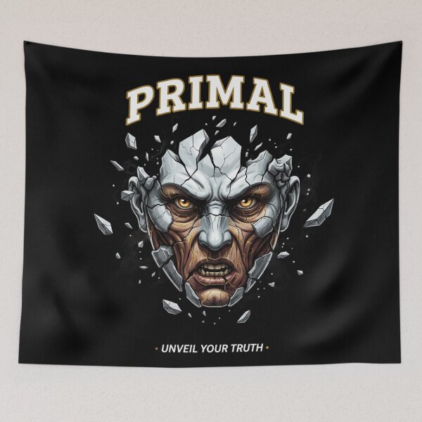 Item preview, Primal Truth Neoclassical Statue Streetwear Art designed and sold by FUIRY .
