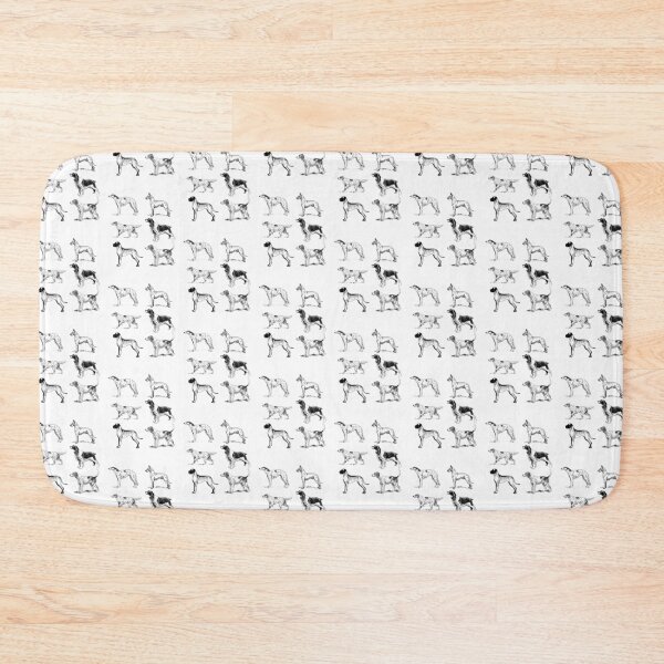 Item preview, Dog breeds tattoo style designed and sold by Simply Positive.
