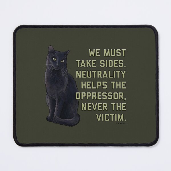 Item preview, We Must Take Sides Cat designed and sold by Art by Veya.