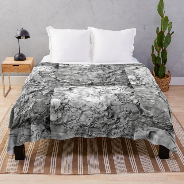 Item preview, Black and white ice texture designed and sold by KRFNatureGifts.