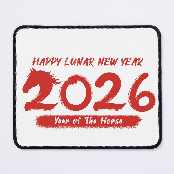 Item preview, Year of the Horse 2026 – Chinese New Year Lunar Festival Artwork designed and sold by Inkvado.