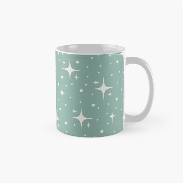 Item preview, Estrellas y puntos sobre turquesa gris claro designed and sold by KSimpson838.