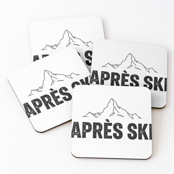 Item preview, Apres Ski Matterhorn Black Letters designed and sold by nordicdesignz.