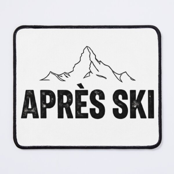 Item preview, Apres Ski Matterhorn Black Letters designed and sold by nordicdesignz.