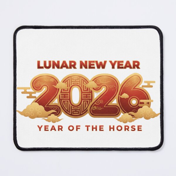 Item preview, Year of the Horse 2026 – Chinese New Year Lunar Festival Artwork designed and sold by Inkvado.
