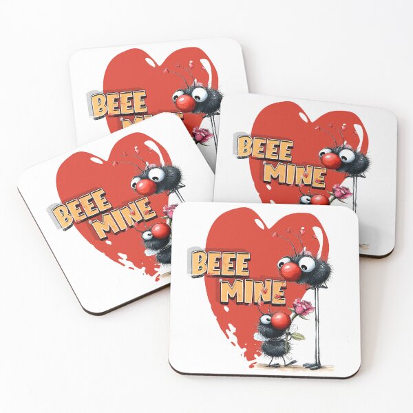 Item preview, Beee Mine - Cute Whimsical Fuzzy Bees designed and sold by ViYa1.
