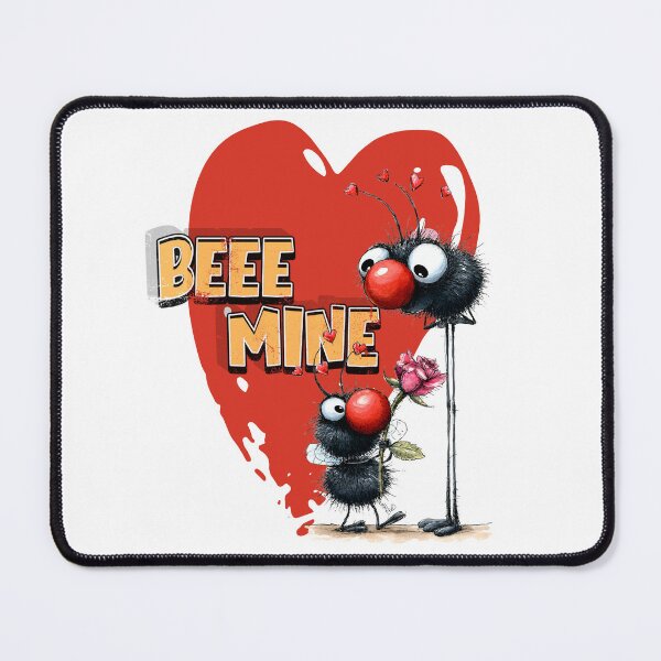 Item preview, Beee Mine - Cute Whimsical Fuzzy Bees designed and sold by ViYa1.
