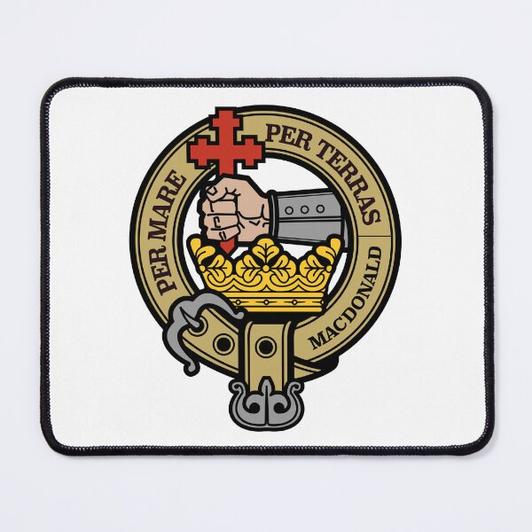 Item preview, MacDonald Clan Crest - Per Mare Per Terras designed and sold by Jodify.