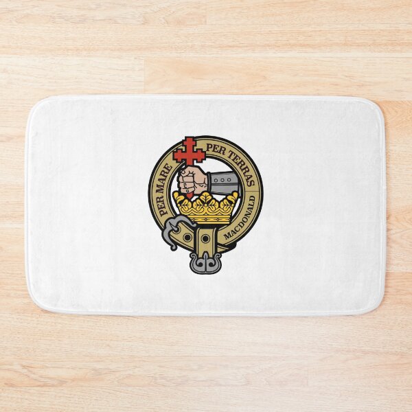 Item preview, MacDonald Clan Crest - Per Mare Per Terras designed and sold by Jodify.