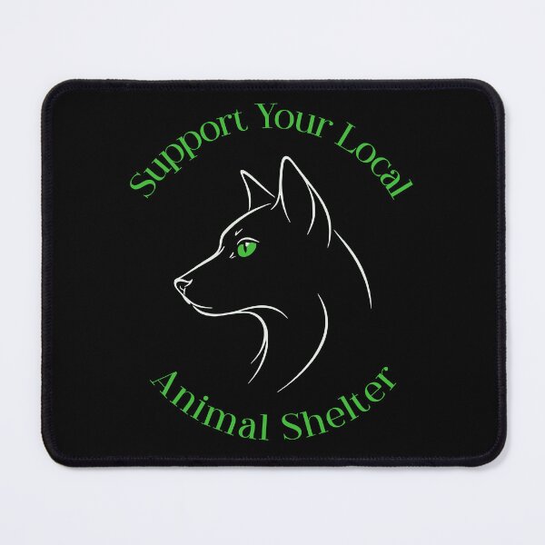 Item preview, Support Your Local Animal Shelter Dog Line Art Design. designed and sold by TBWCREATIONS.