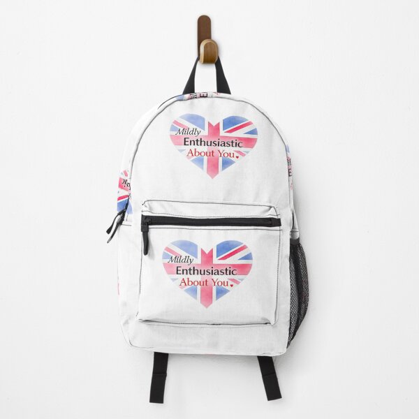 Item preview, Valentine's Day - Mildly Enthusiastic About You. British Flag designed and sold by PyxieZen.