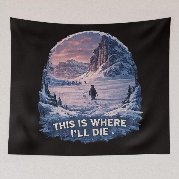 Item preview, nihilist Penguin-this is where I'll die designed and sold by mj200.