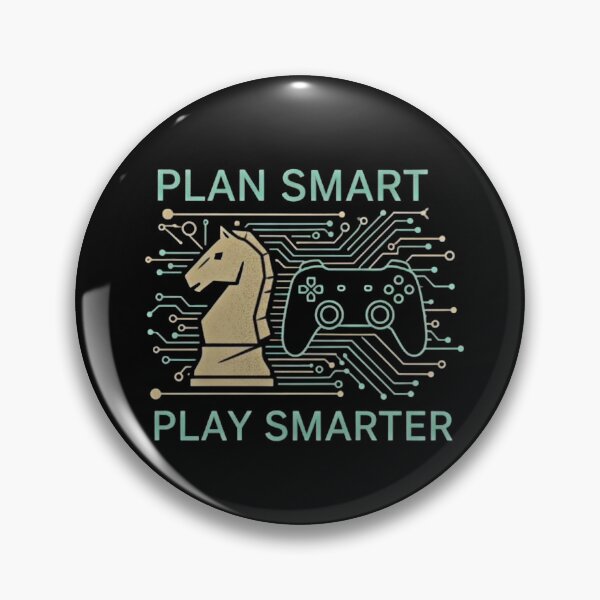 Item preview, Plan Smart Play Smarter Strategy Quote | Gamer Intelligence Mindset Design designed and sold by SV-Creation.