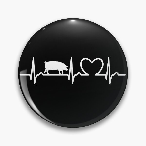 Item preview, Pig - Heart Curve - Pulse - Sow - Piglet designed and sold by Halfstone.