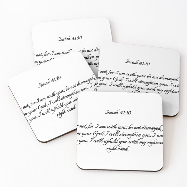 Item preview, Isaiah 41:10 designed and sold by SpheniscusX.