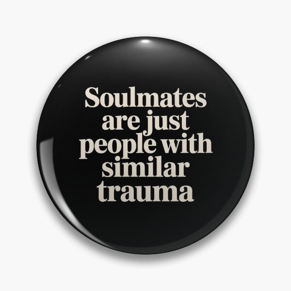 Item preview, Soulmates Are Just People With Similar Trauma – Dark Valentine Shirt designed and sold by Karlas-things.